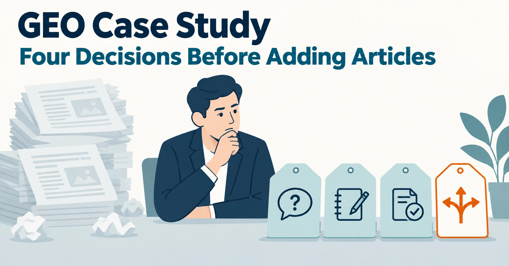 Go Fish Digital’s GEO Case: Four Decisions Before Adding Articles