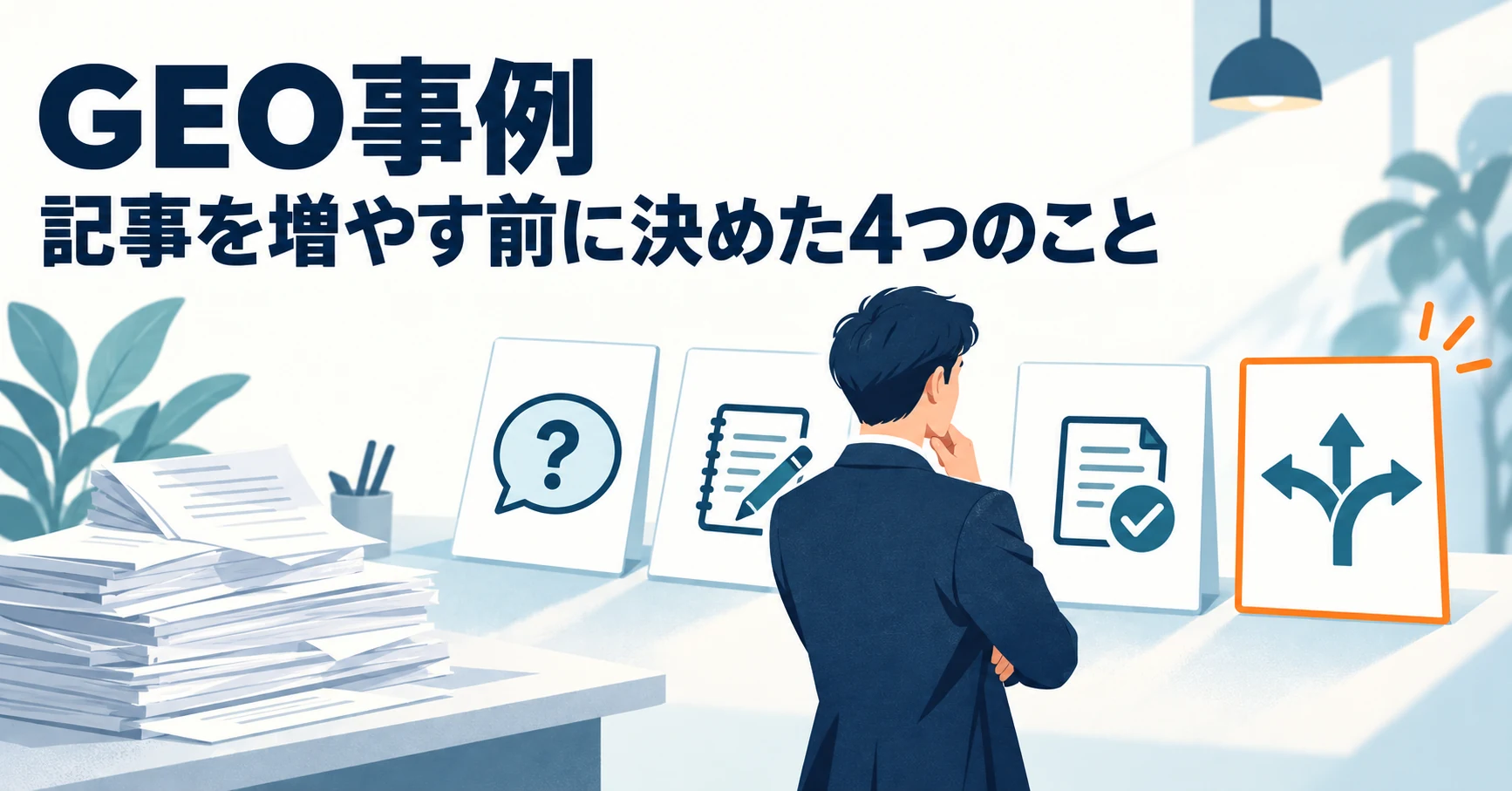 Go Fish DigitalのGEO事例:記事を増やす前に決めた4つのこと