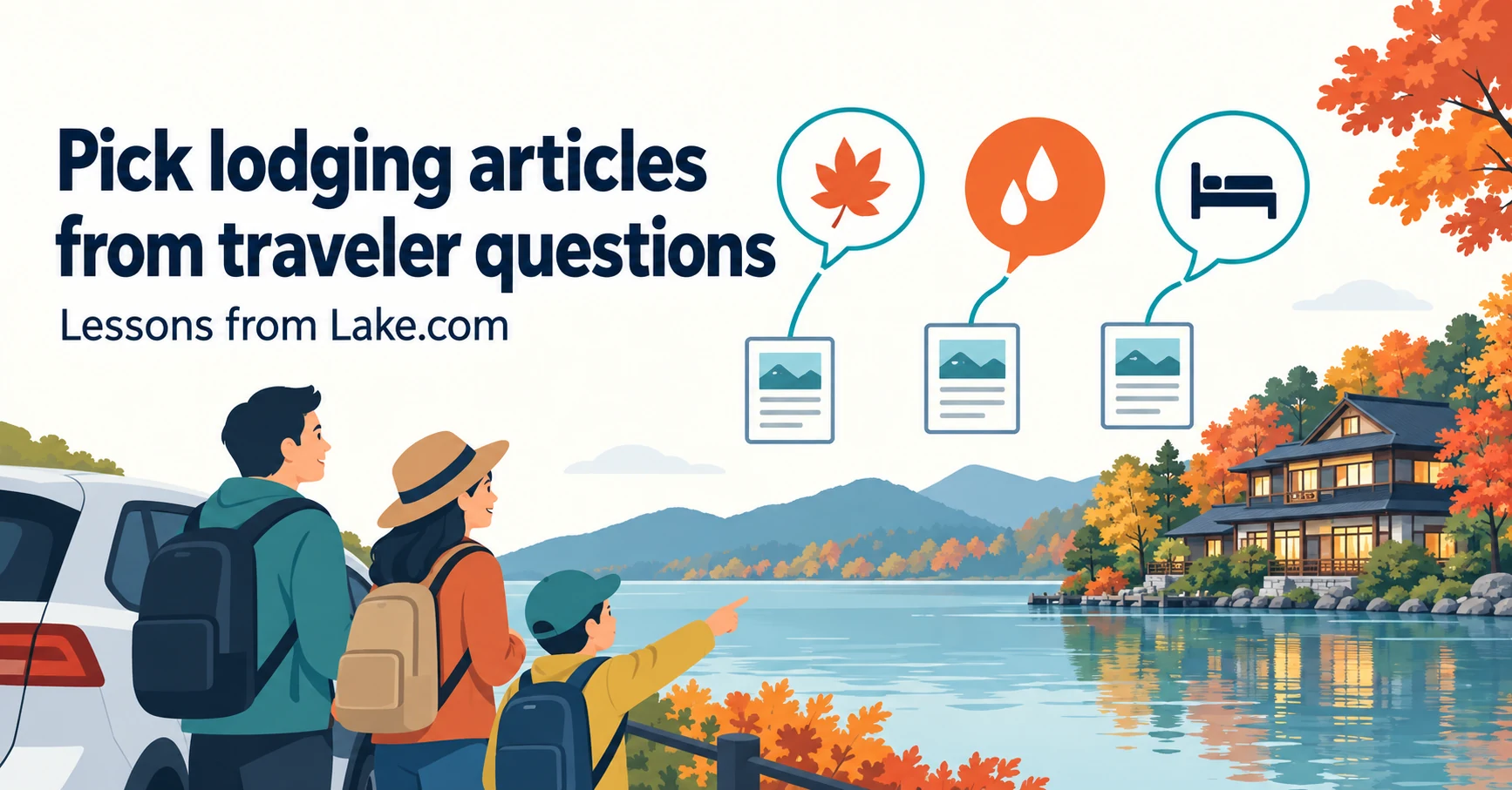 Lake.com’s AI Search Case: Choosing Articles That Answer Travelers