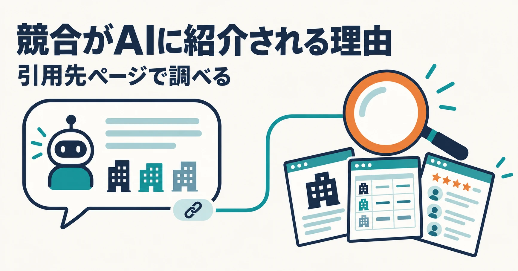 競合がAIに紹介される理由は？引用先ページの調べ方