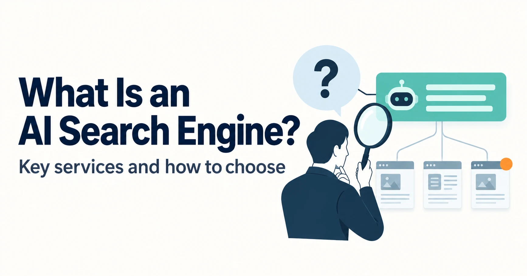 What Is an AI Search Engine? Key Services Businesses Should Check and How to Choose