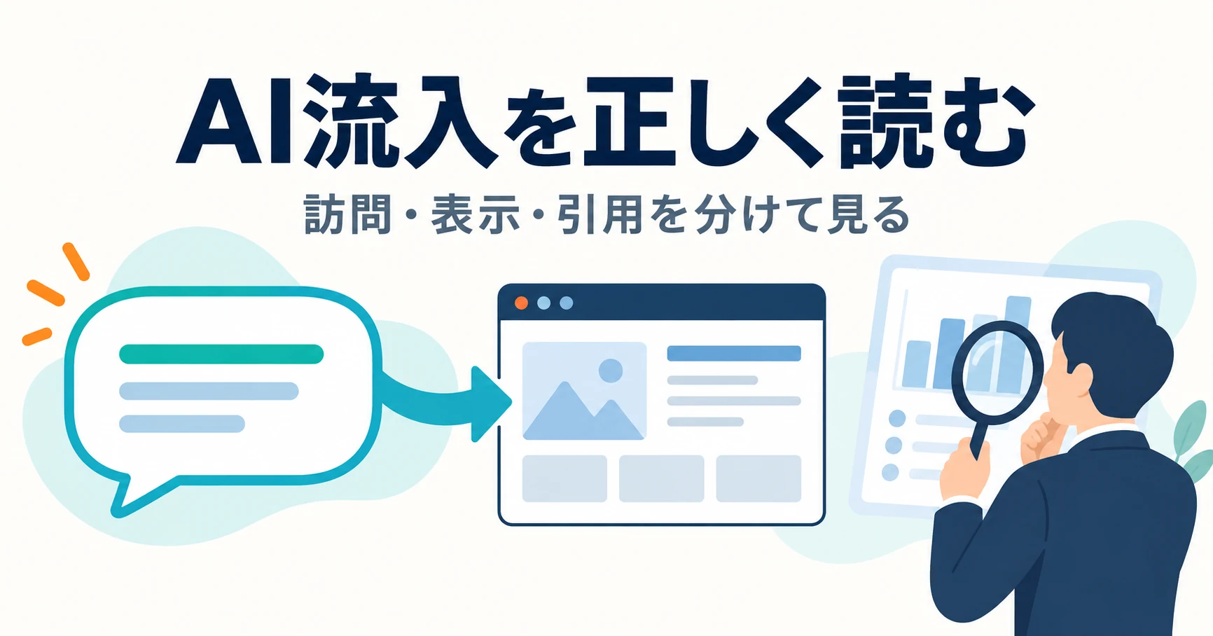 AI流入とは?GA4での調べ方と効果測定の読み方