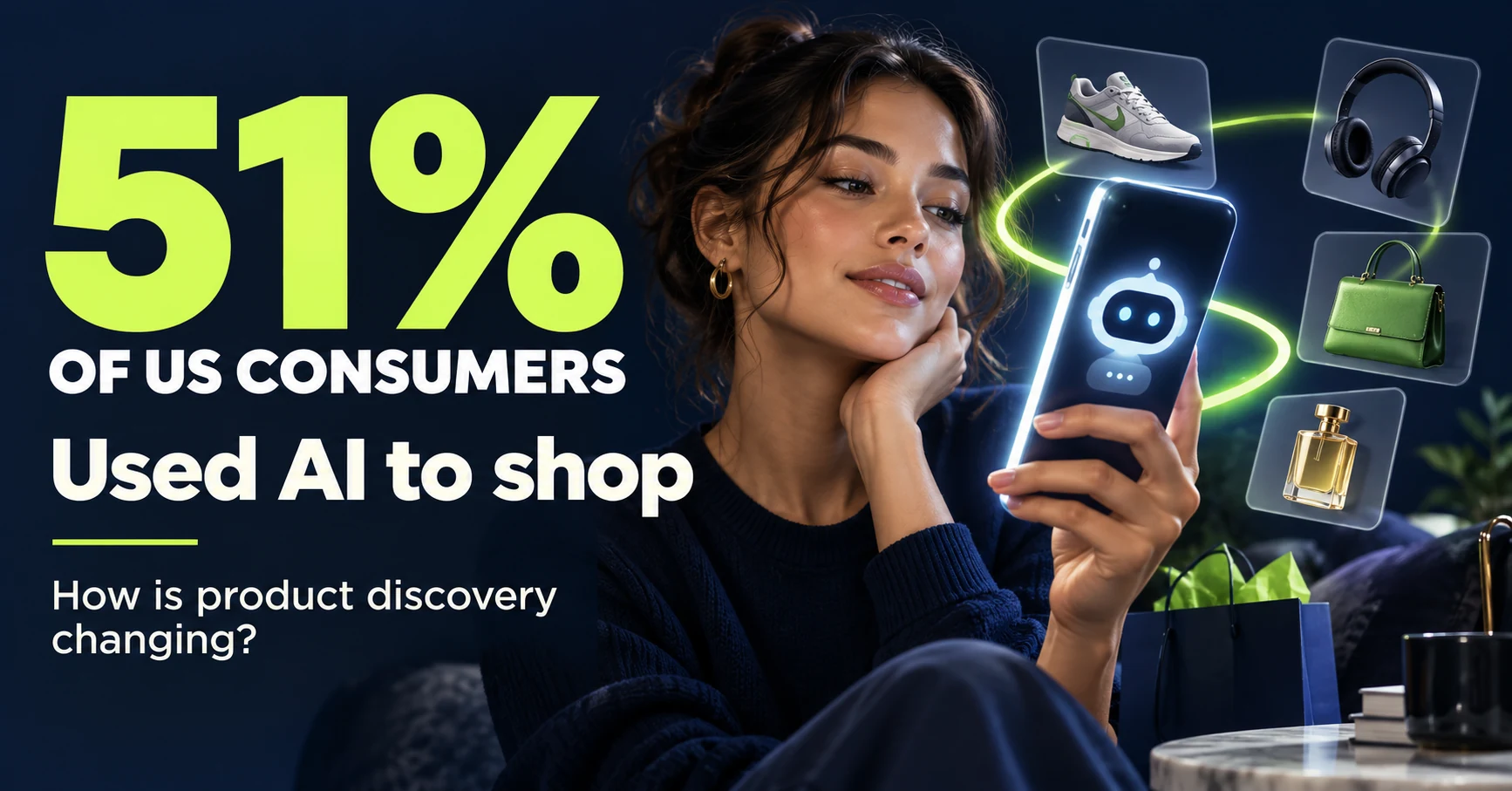 51% of US consumers use AI shopping tools. How much has product selection changed?