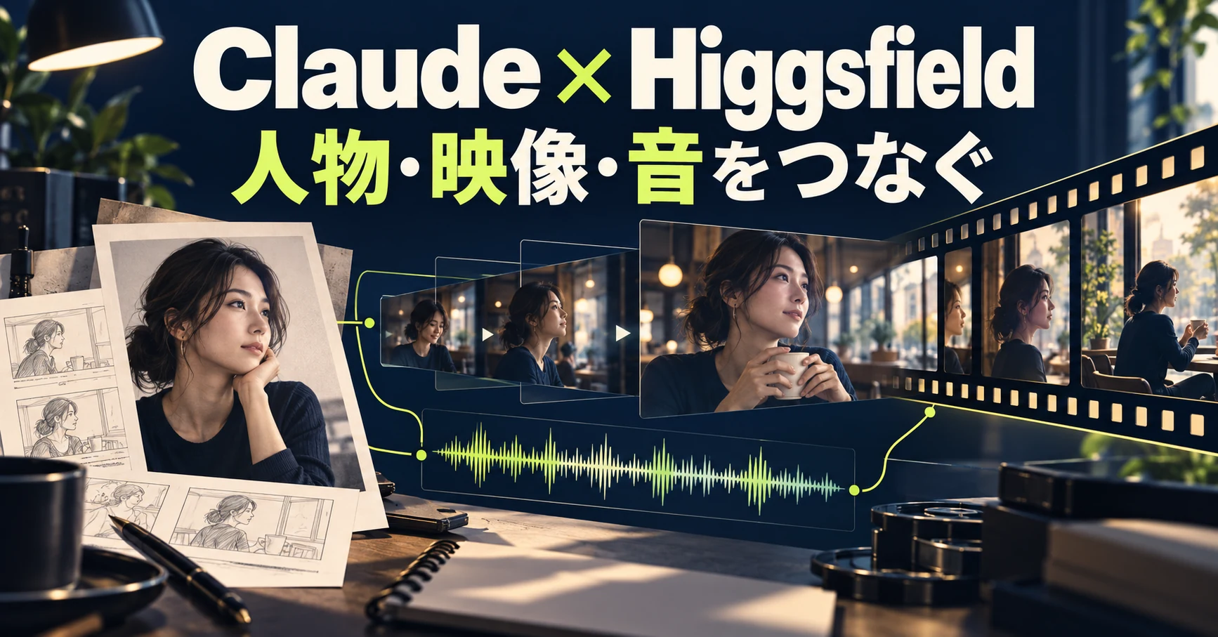 ClaudeとHiggsfieldで動画生成｜Seedance・画像・BGMを組み合わせる