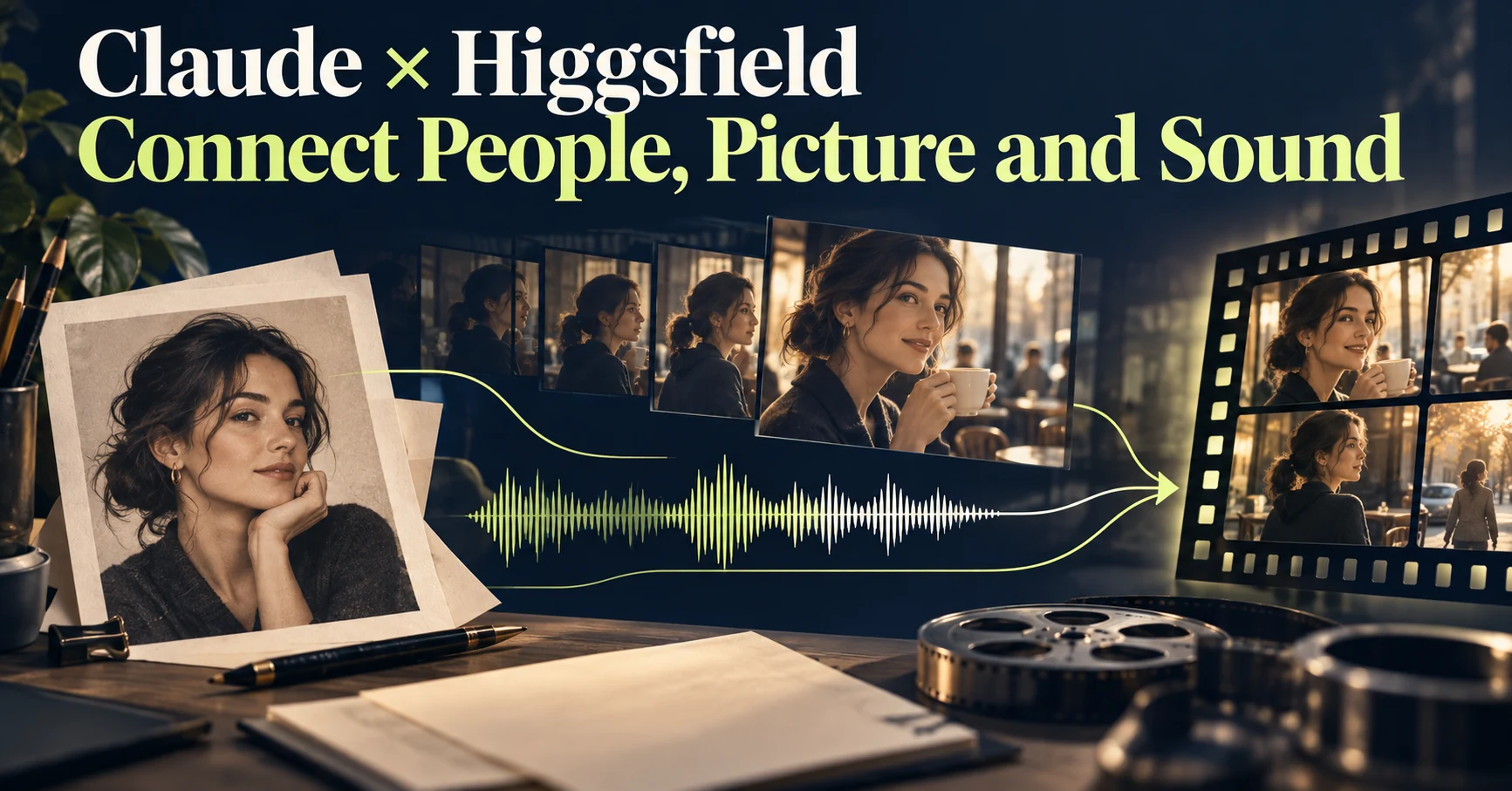 Claude and Higgsfield: combine Seedance footage, images and music