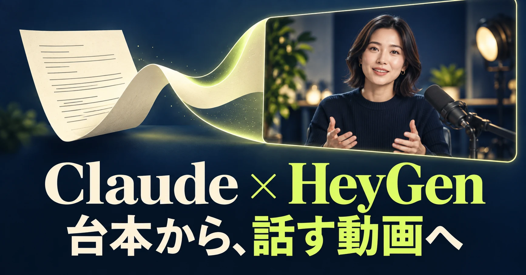 ClaudeとHeyGenで動画生成｜MCPでアバター解説を作る仕組み