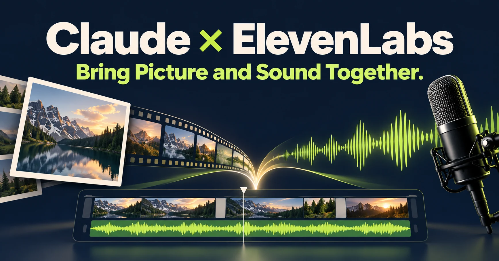 Claude and ElevenLabs: connect MCP for images, voice and video