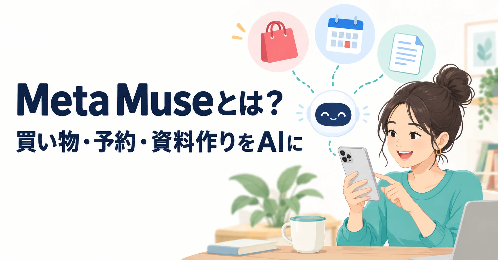 Meta Museとは？何ができるAIエージェントか、日本で使えるかを解説