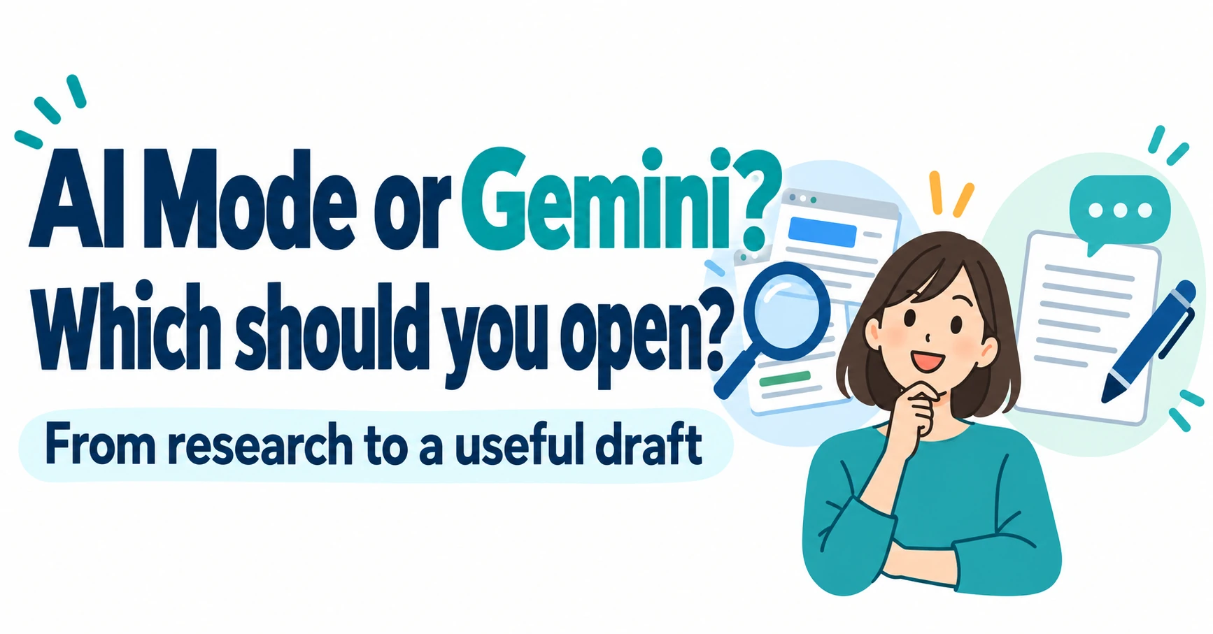 Google AI Mode vs. Gemini: Which to Use for Research and Writing